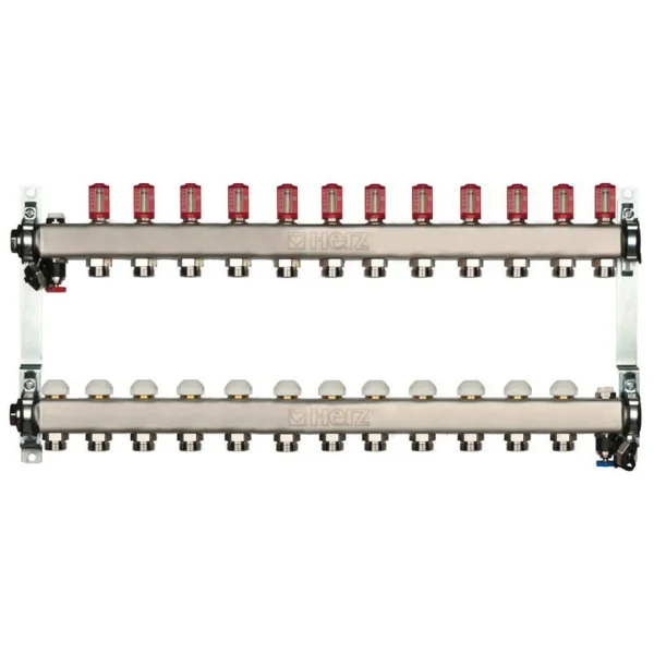 Distrib. inox incalz. in pard.cu debitm.DN25-13 cai 1546313 HERZ-image0